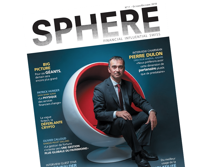 Couverture magazine Sphere